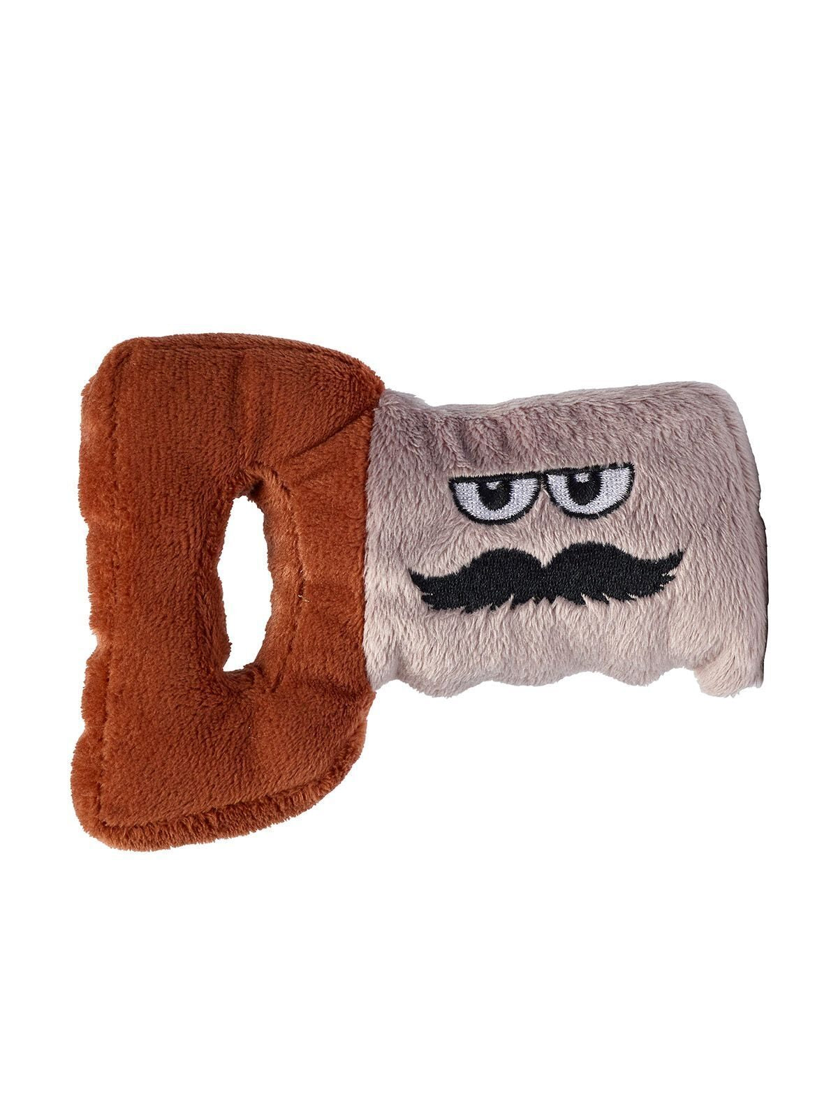 Schmoozies® Tools Säge Herren Spielzeug / Plüsch – MBW – Farbe brown/grey – individuell veredelbar