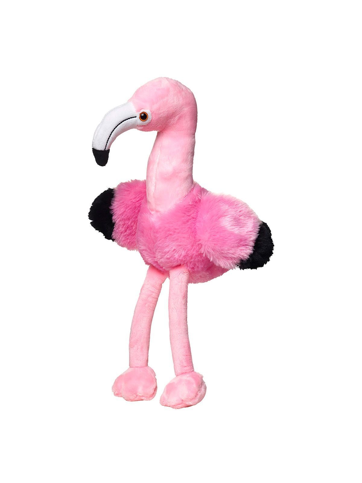 Flamingo Fernando Spielzeug / Plüsch – MBW – Farbe Pink – individuell veredelbar