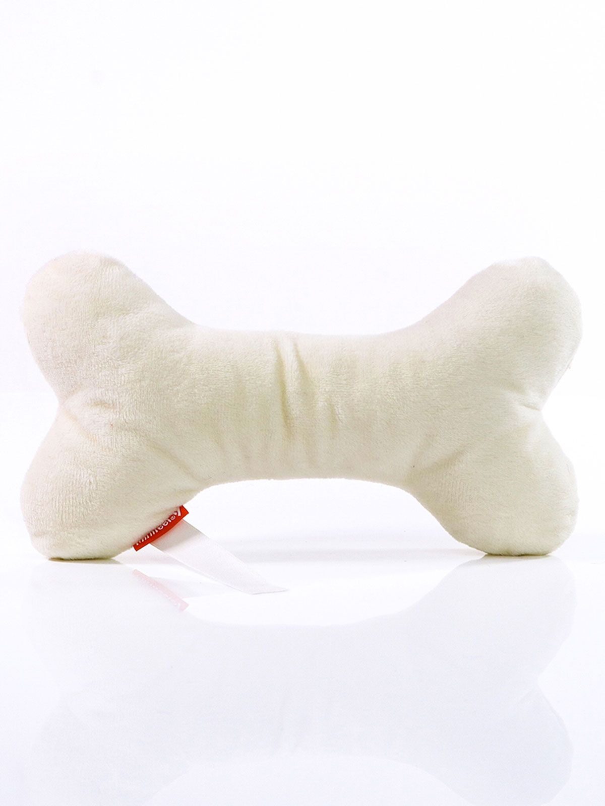 Dog toy bone Herren Spielzeug / Plüsch – MBW – Farbe Creme – individuell veredelbar