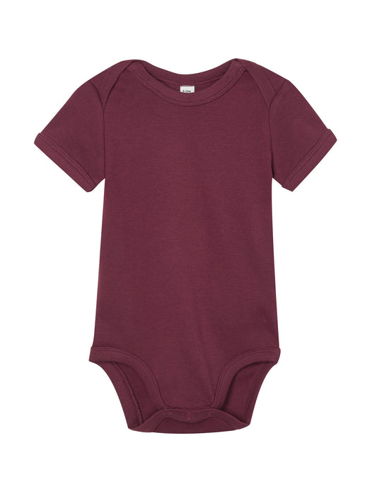 Baby Bodysuit Babybekleidung – Babybugz – Farbe Burgundy – individuell veredelbar
