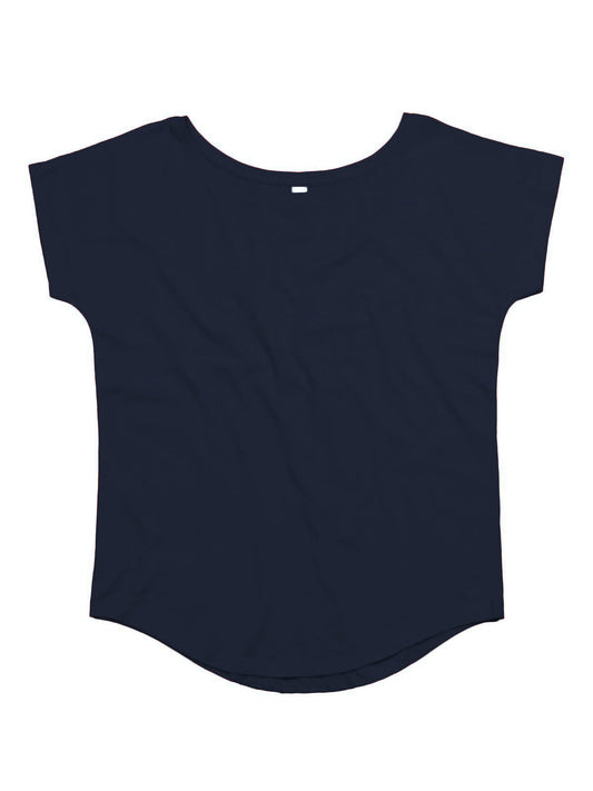 Loose Fit T Damen T-Shirt – Mantis – Farbe Navy – individuell veredelbar