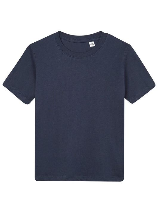 Essential Kinder T-Shirt – Mantis Kids – Farbe Navy – individuell veredelbar