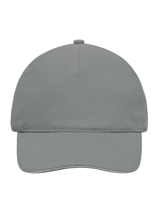 Baseball Caps 5 Panel Sandwich Cap dark-Grau/light-Grau bestickbar und bedruckbar – LA1970