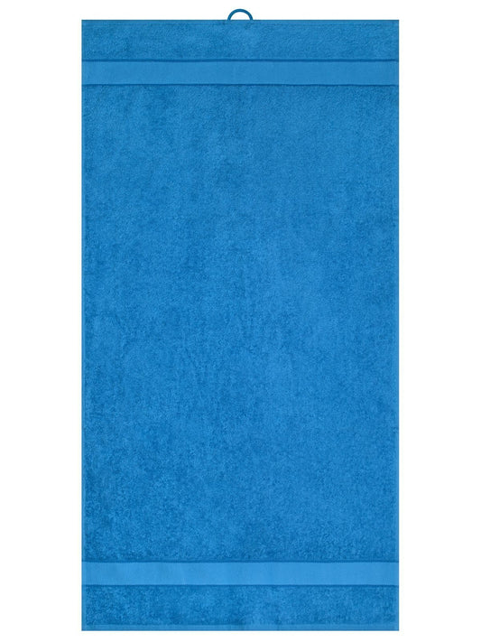 Hand Towel 50x100 Herren Handtuch – James & Nicholson – Farbe cobalt – individuell veredelbar