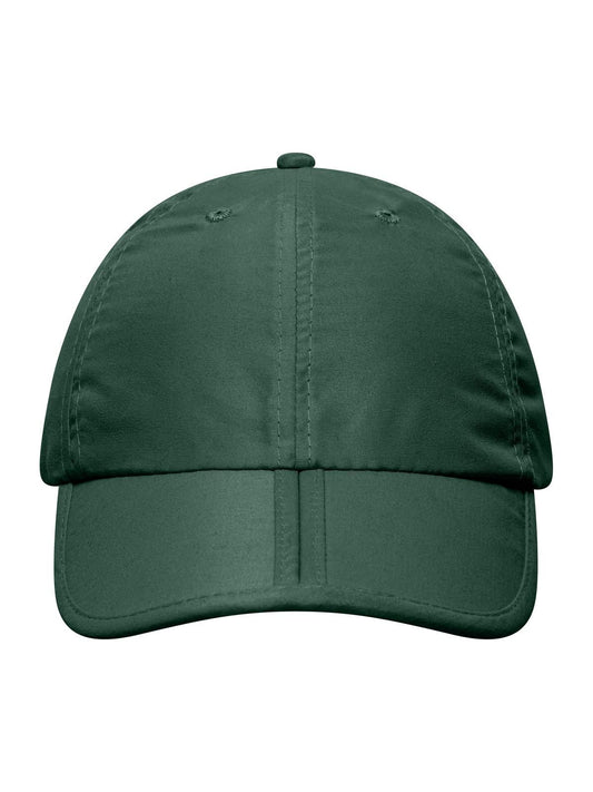 Baseball Caps 6 Panel Pack-a-Cap dark-green bestickbar und bedruckbar – LA1970