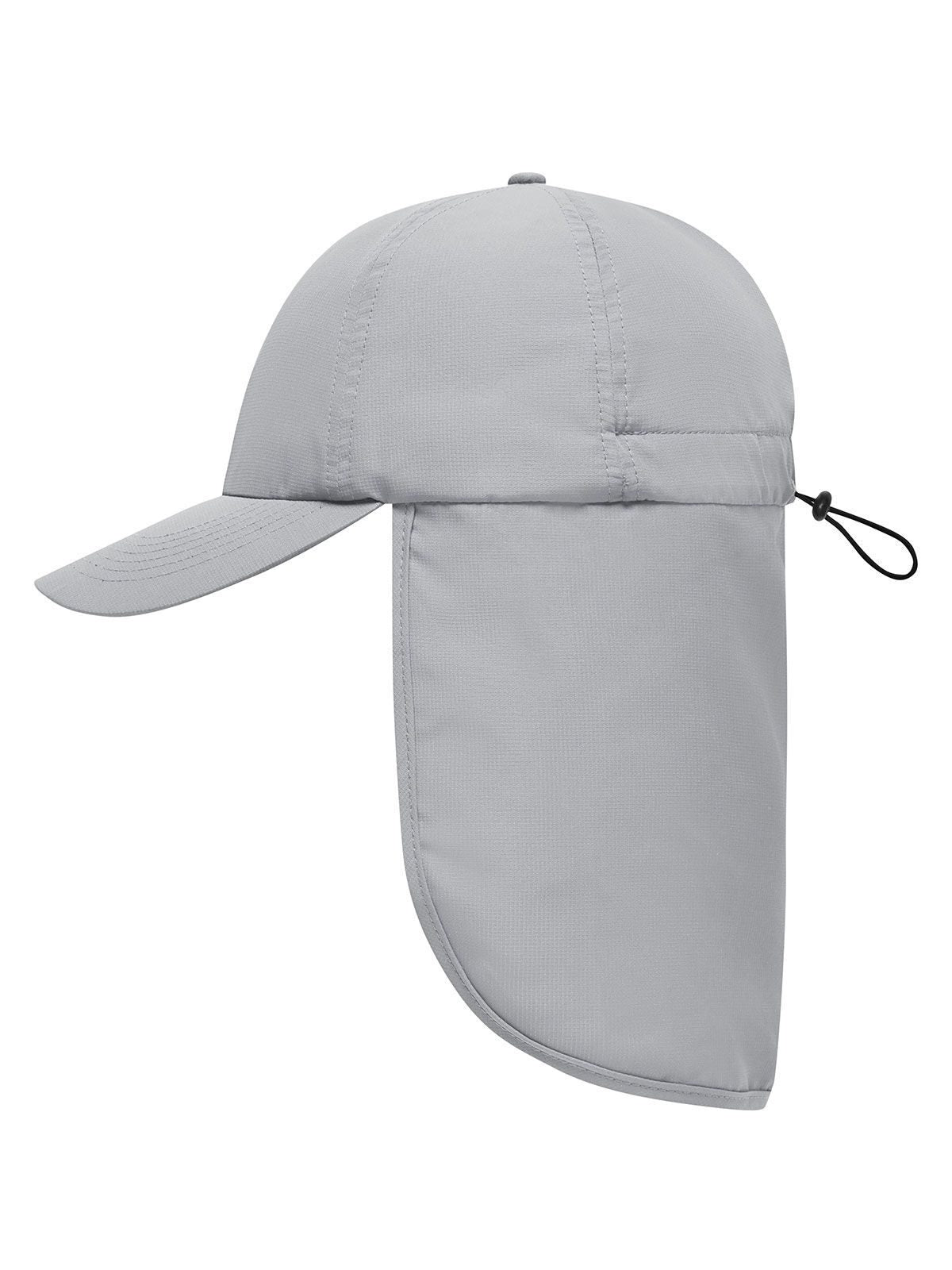 Baseball Caps 6 Panel Cap with Neck Guard bestickbar und bedruckbar – LA1970