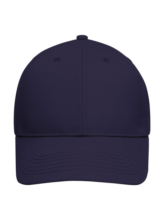 Baseball Caps 6 Panel Cap Bio Cotton deep-purple bestickbar und bedruckbar – LA1970