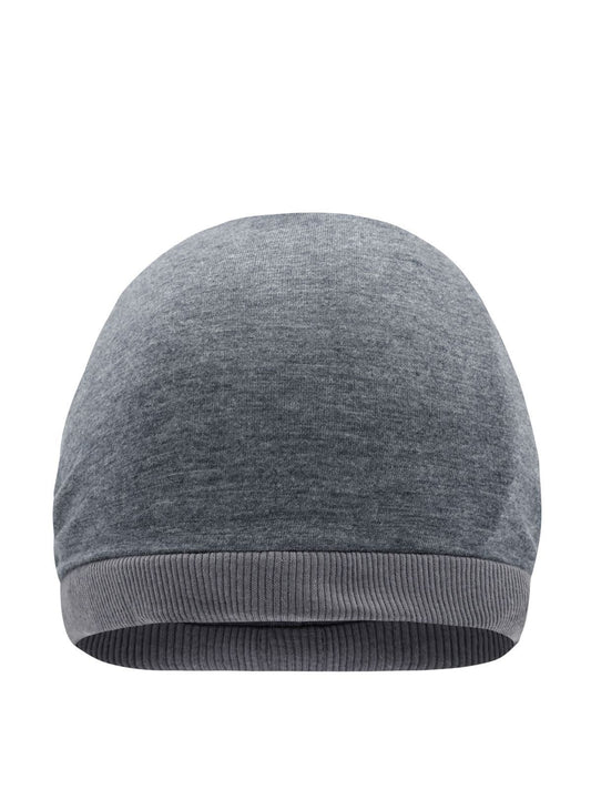 Beanies Heather Summer Beanie Grau-heather/dark-Grau bestickbar und bedruckbar – LA1970
