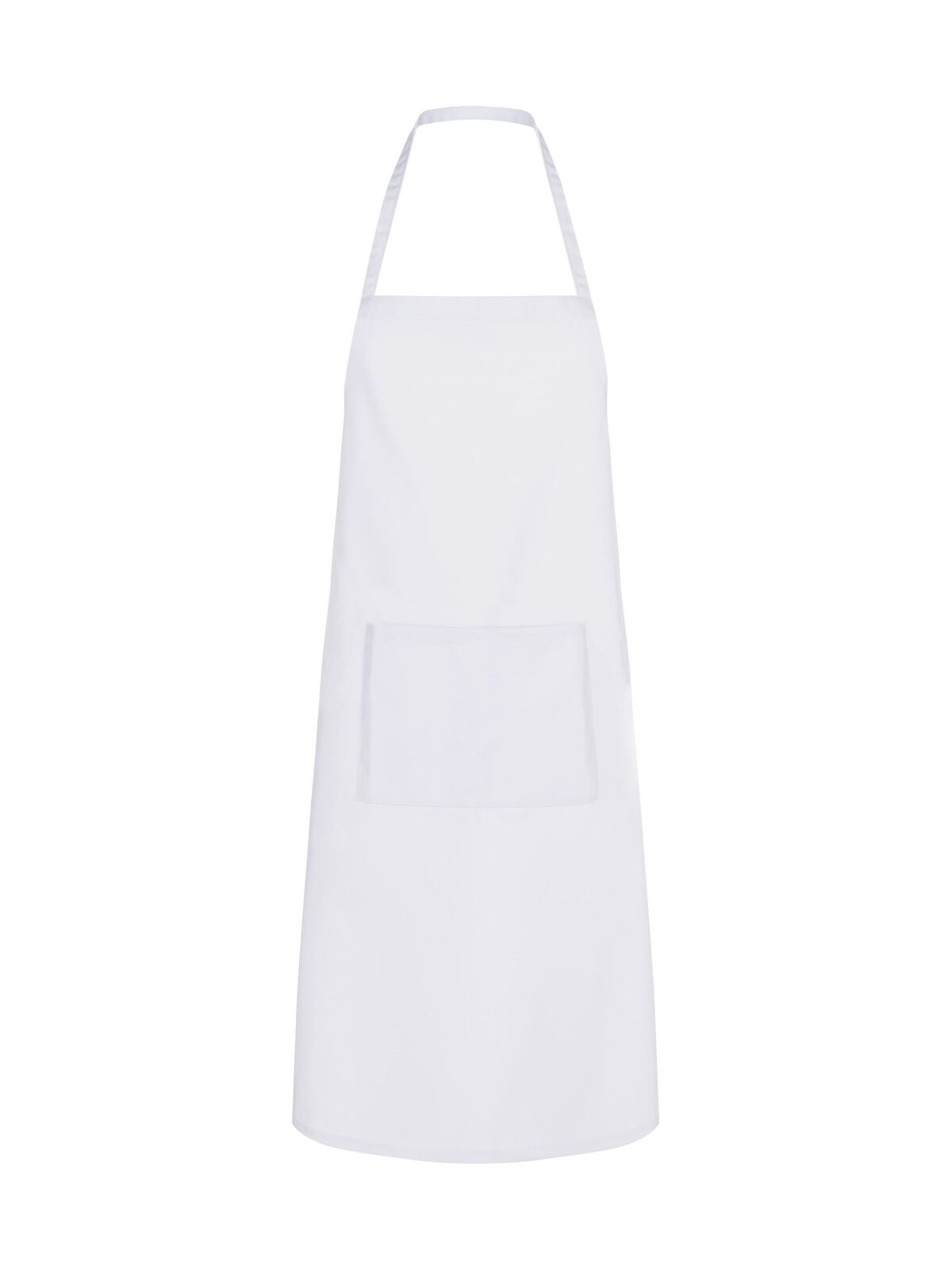 Basic Apron with Pocket Herren Schürze / Kasack – Black Spider – Farbe Weiß – individuell veredelbar