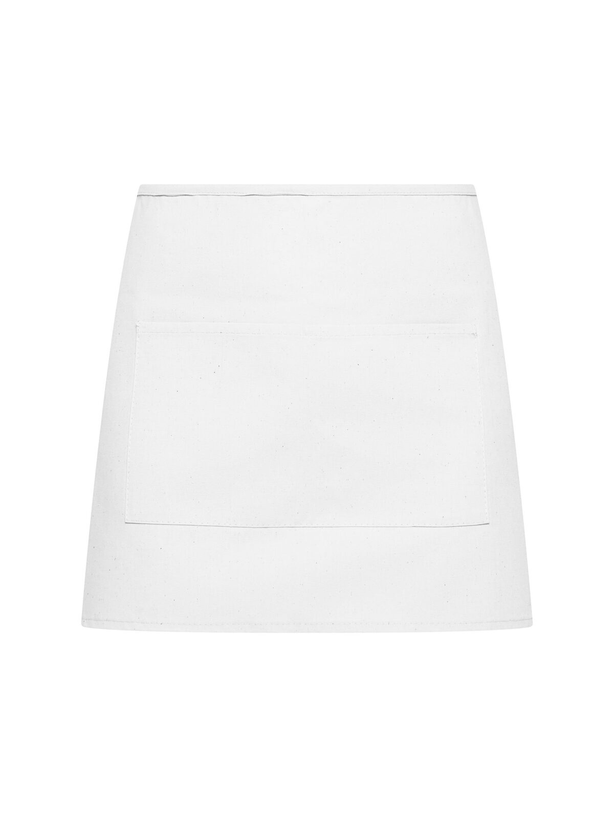 Basic Half Apron With Pocket Herren Schürze / Kasack – Black Spider – Farbe Weiß – individuell veredelbar