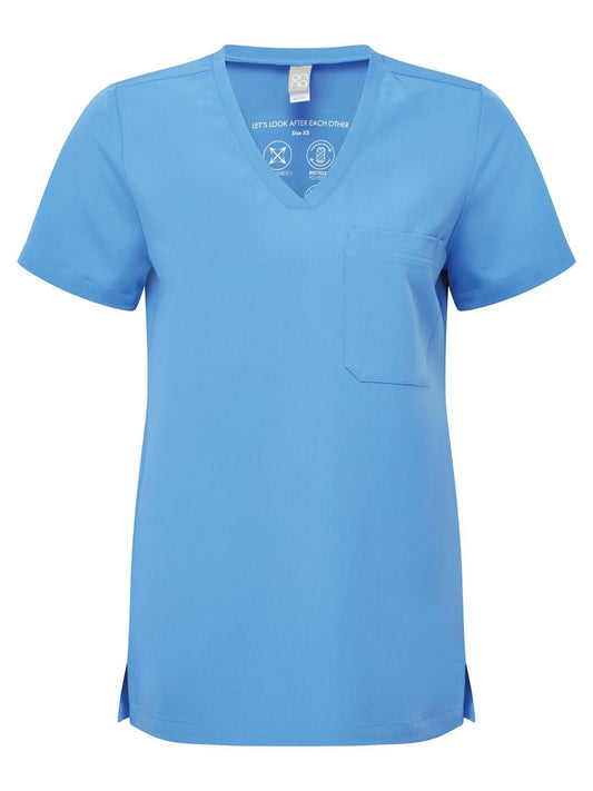 'Limitless' Women's -Stretch Tunic Damen Schürze / Kasack – Onna – Farbe ceil blue – individuell veredelbar