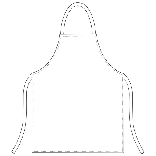 Gastronomie-Schürze Bip Apron No Pocket – Weiß – Bild 2