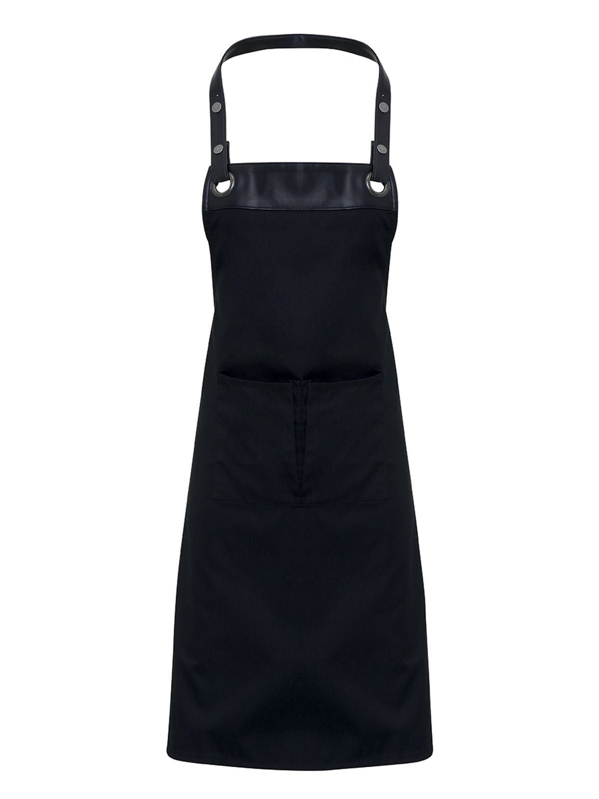 Espresso Bib Apron Schürze / Kasack – Premier – Farbe Schwarz – individuell veredelbar
