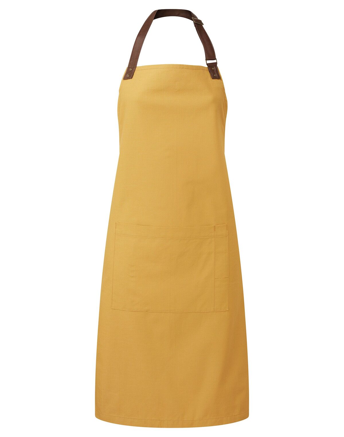 Annex Oxford Bib Apron Schürze / Kasack – Premier – Farbe Senf – individuell veredelbar