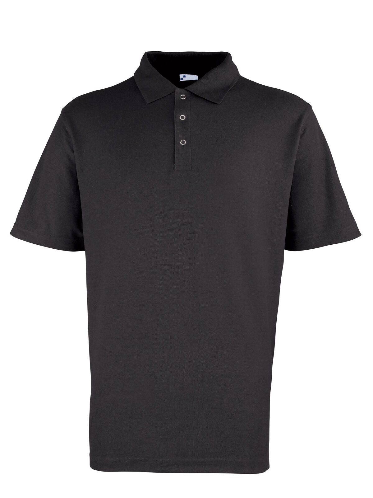 Studded Herren Poloshirt – Premier – Farbe Schwarz – individuell veredelbar