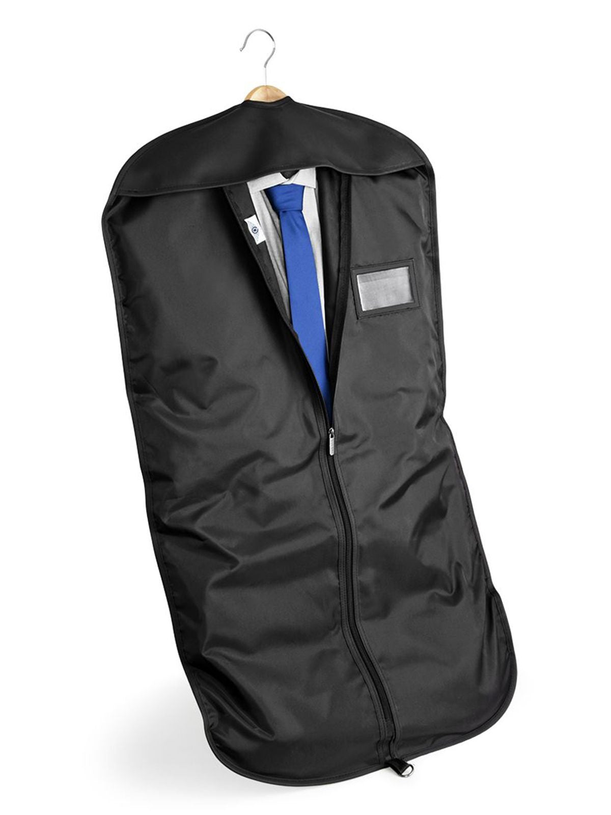 Suit Cover Herren Tasche / Rucksack – Quadra – Farbe Schwarz – individuell veredelbar