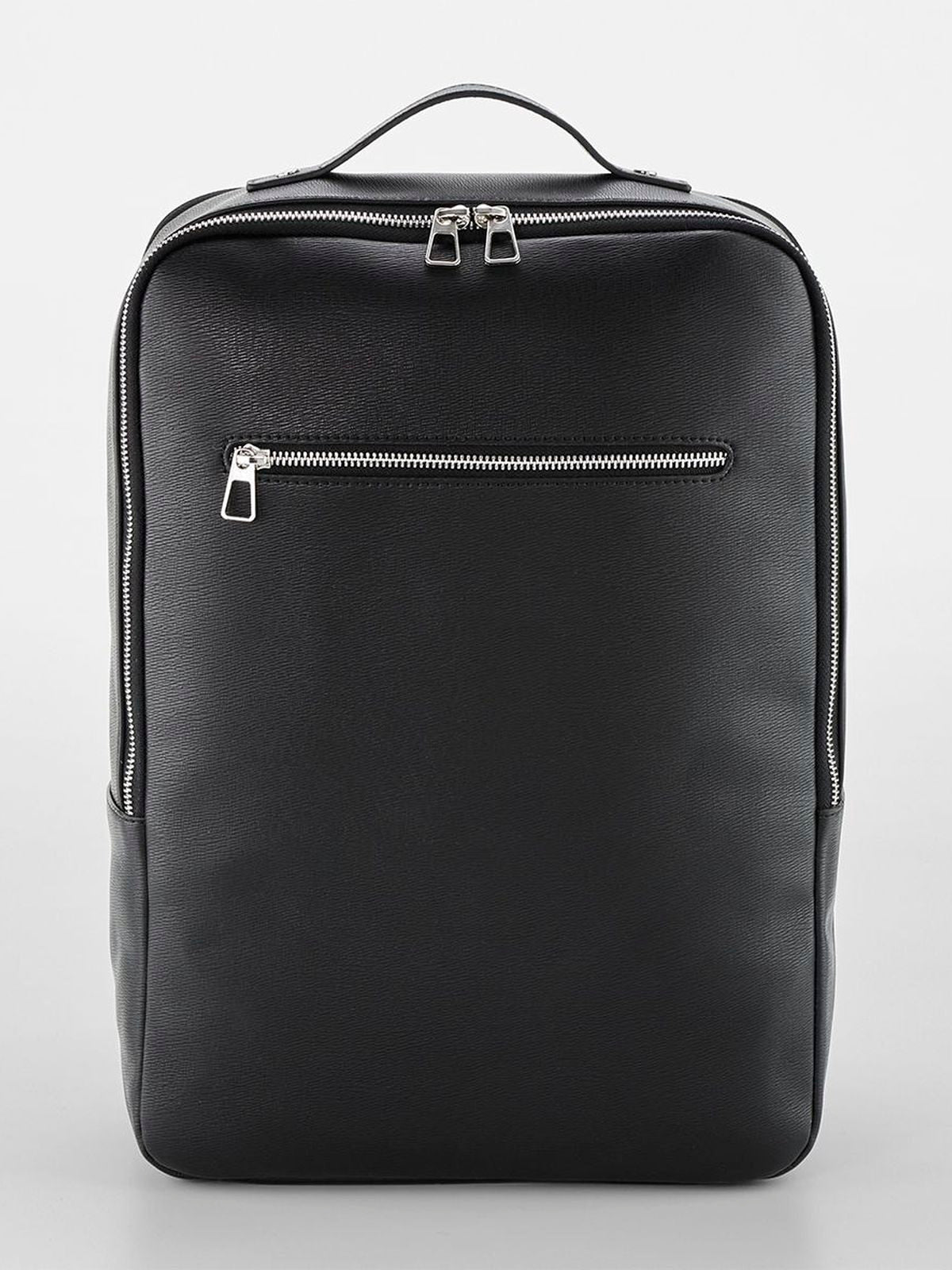 Tailored Luxe Backpack Herren Tasche / Rucksack – Quadra – Farbe Schwarz – individuell veredelbar