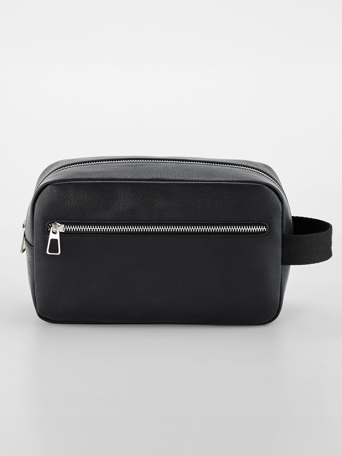 Tailored Luxe Wash Bag Herren Tasche / Rucksack – Quadra – Farbe Schwarz – individuell veredelbar