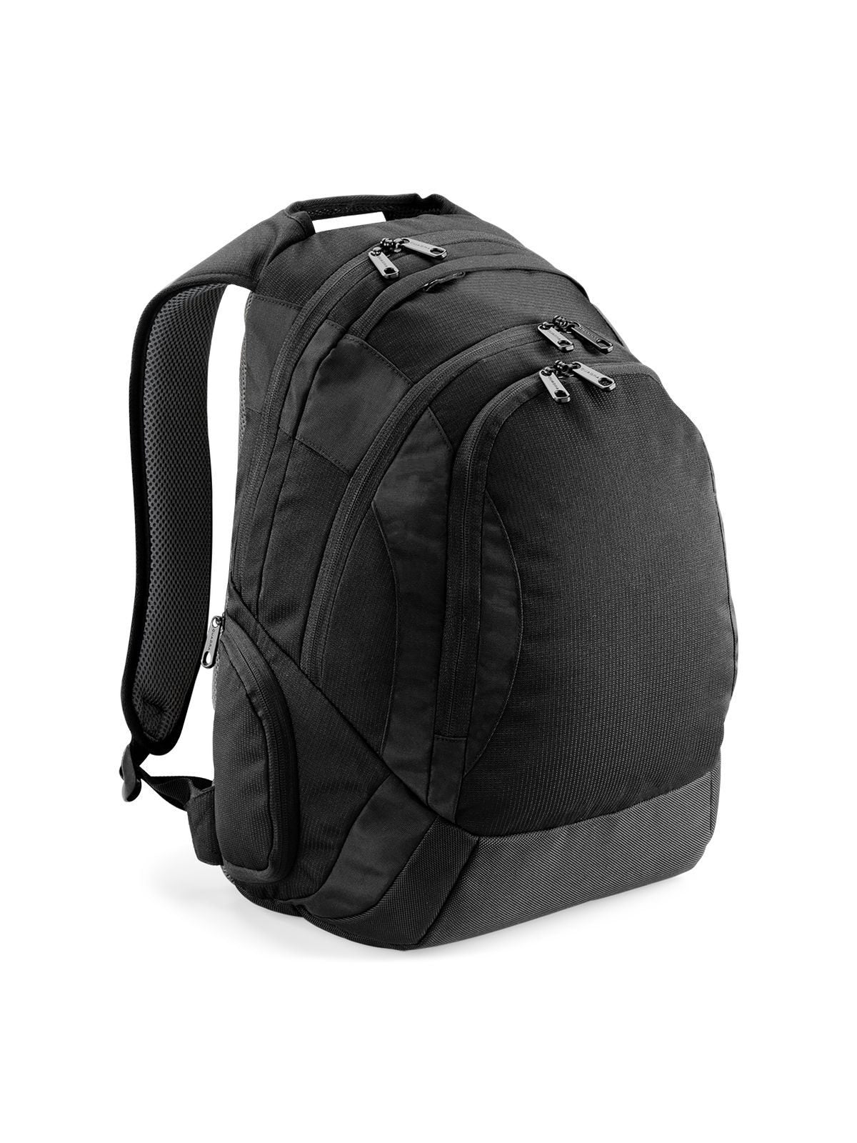 Vessel Laptop Backpack Herren Tasche / Rucksack – Quadra – Farbe Schwarz – individuell veredelbar