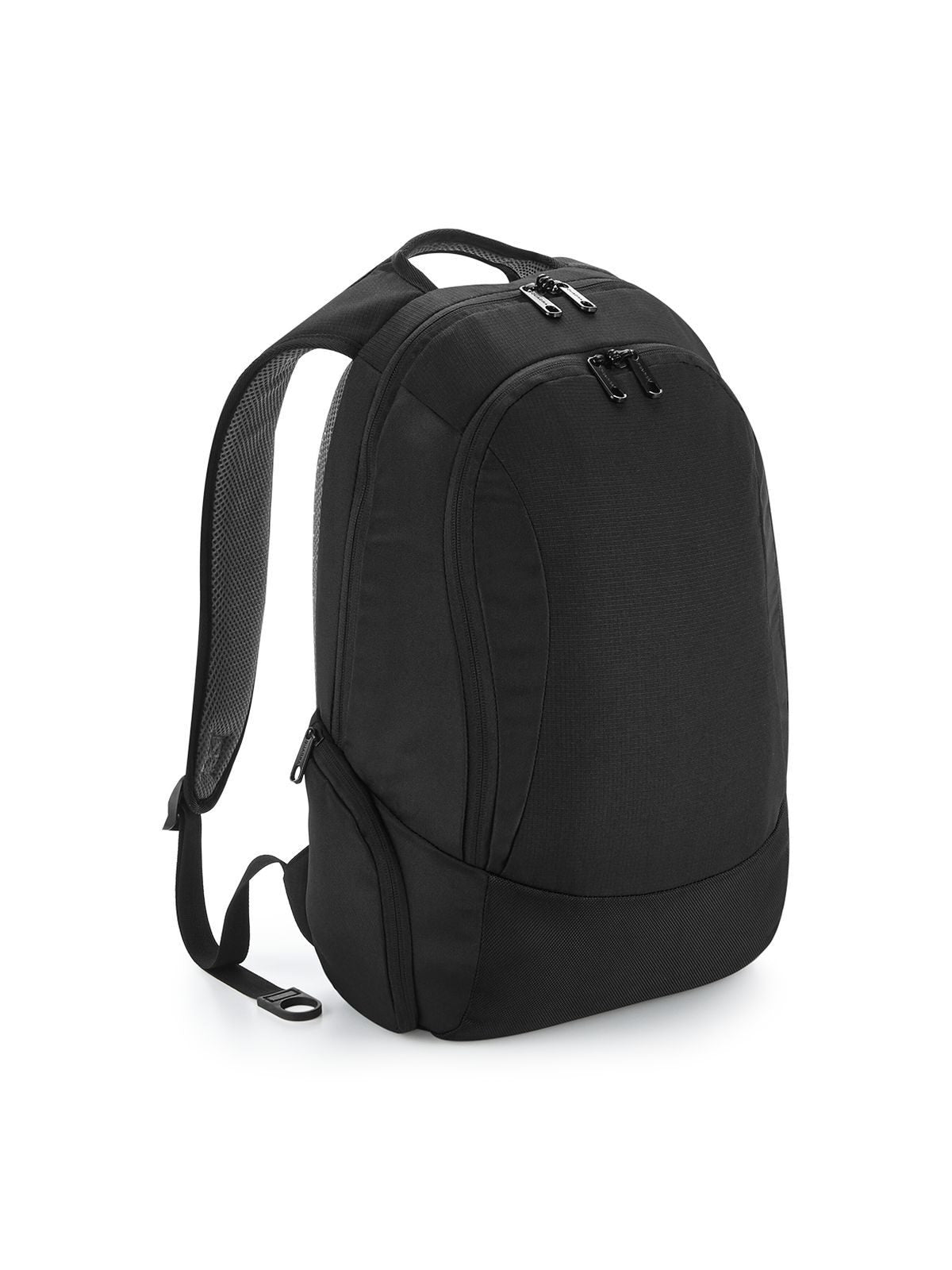 Vessel Slimline Laptop Backpack Herren Tasche / Rucksack – Quadra – Farbe Schwarz – individuell veredelbar