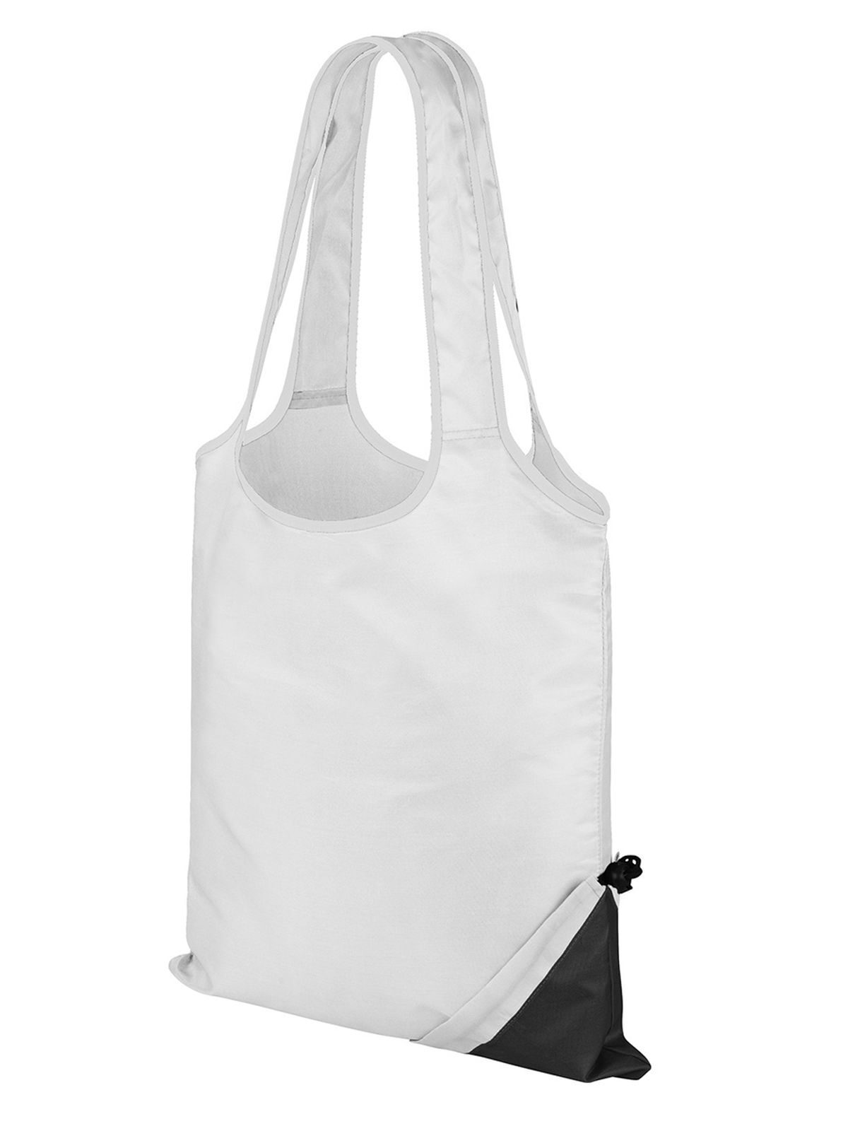 HDi Compact Shopper Herren Tasche / Rucksack – Result – Farbe white-black – individuell veredelbar