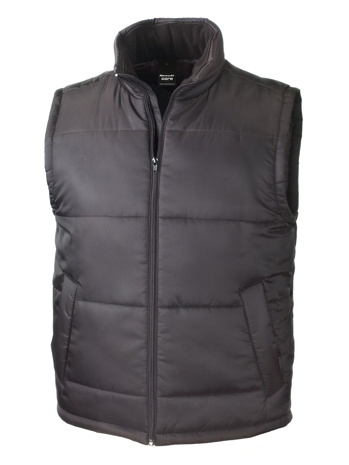 Bodywarmer Jacke – Result – Farbe Schwarz – individuell veredelbar