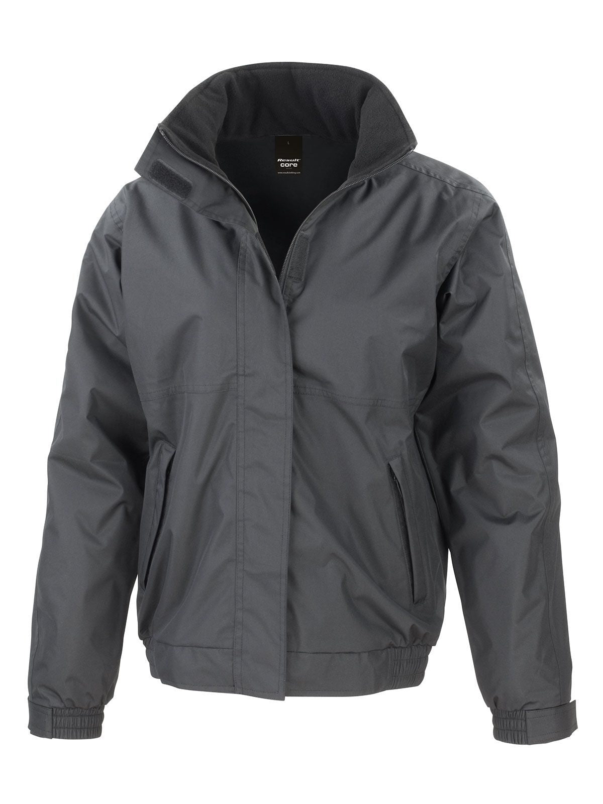 Channel Jacket Herren – Result – Farbe Schwarz – individuell veredelbar