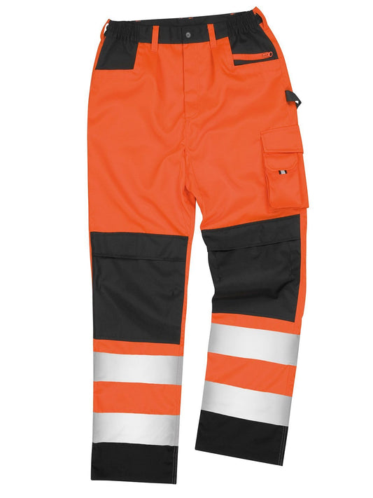Safety Cargo Trousers Herren Hose / Rock – Result – Farbe Orange – individuell veredelbar
