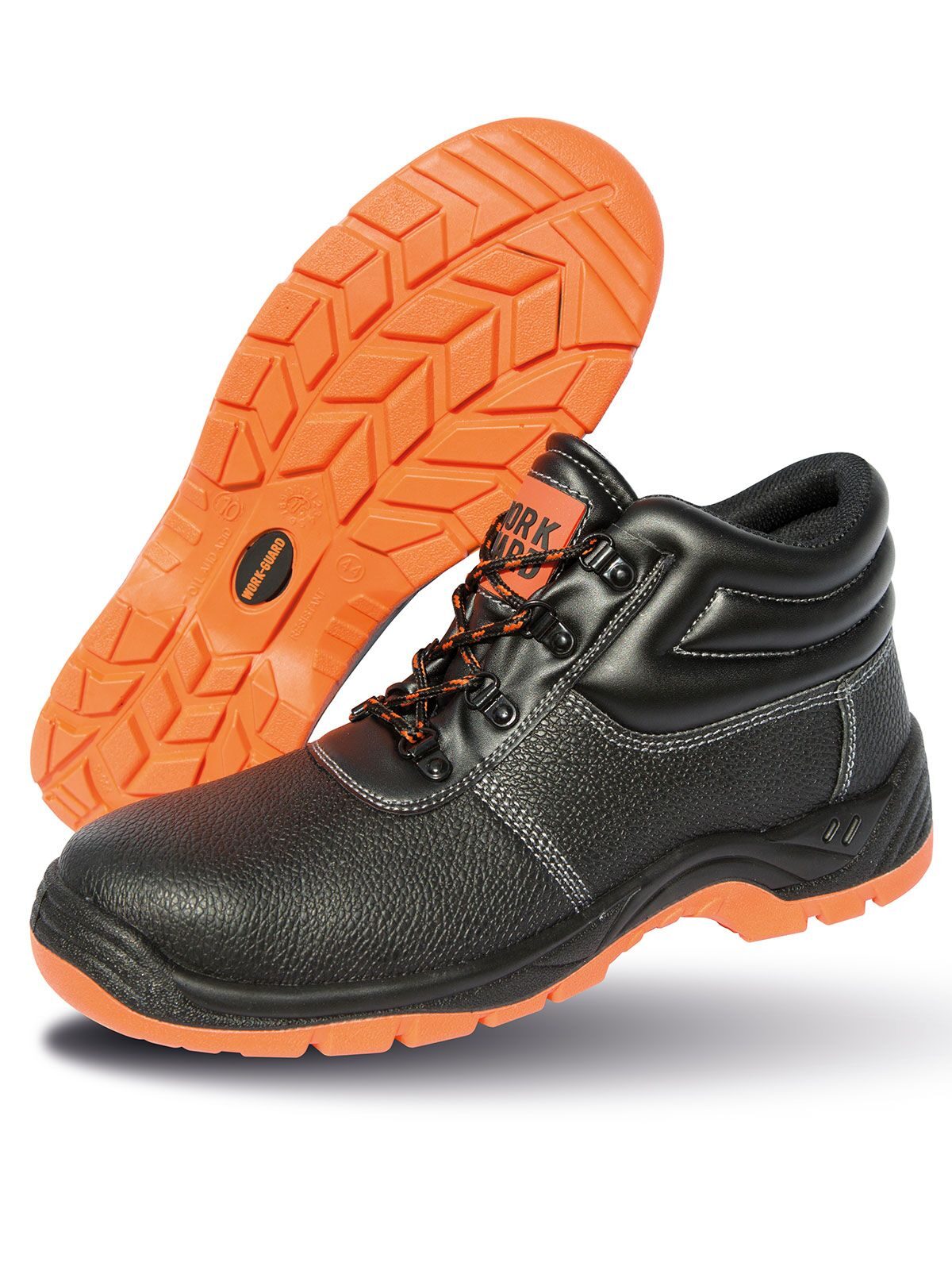Defence Safety Boot Herren Schuhe – Result – Farbe Schwarz – individuell veredelbar