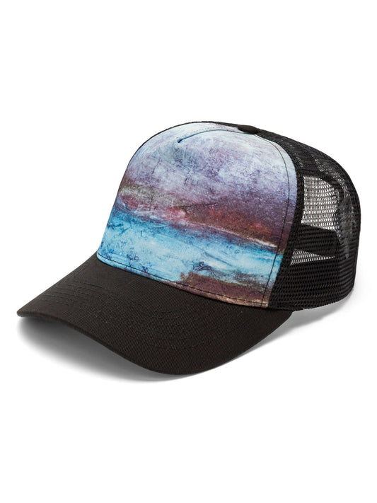 Trucker Caps Coronado Blue marble bestickbar und bedruckbar – LA1970