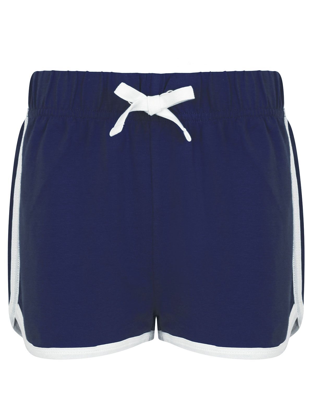 Retro Shorts Kinder Hose / Rock – SF Clothing – Farbe navy/white – individuell veredelbar