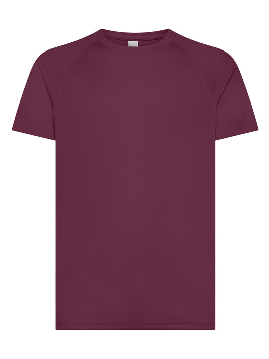 Run Herren T-Shirt – Black Spider – Farbe Burgundy – individuell veredelbar