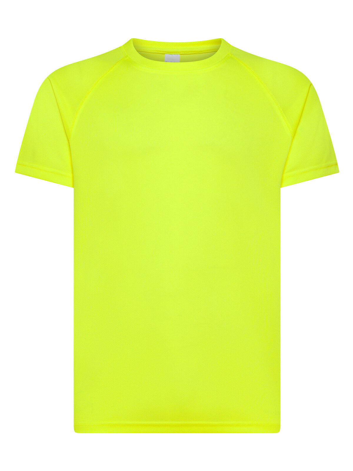Run Herren T-Shirt – Black Spider – Farbe yellow fluo – individuell veredelbar
