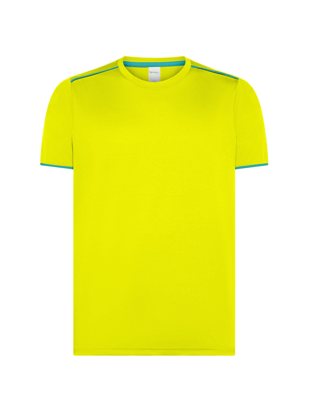 Stage T-Shirt – Black Spider – Farbe Yellow fluo/Jade Green – individuell veredelbar