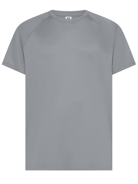 Pulse Herren T-Shirt – Black Spider – Farbe active grey – individuell veredelbar