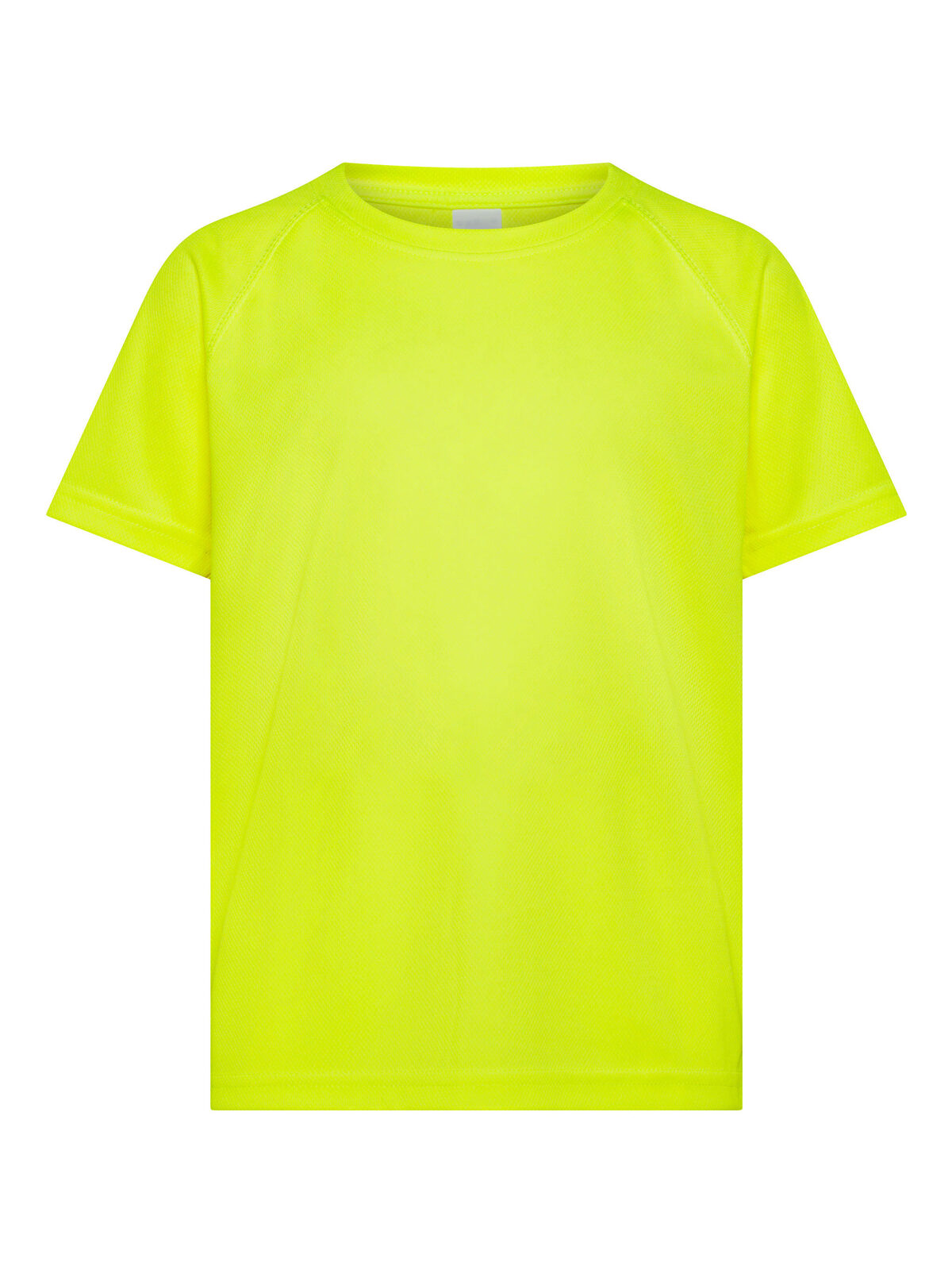Run Kids Kinder T-Shirt – Black Spider – Farbe yellow fluo – individuell veredelbar