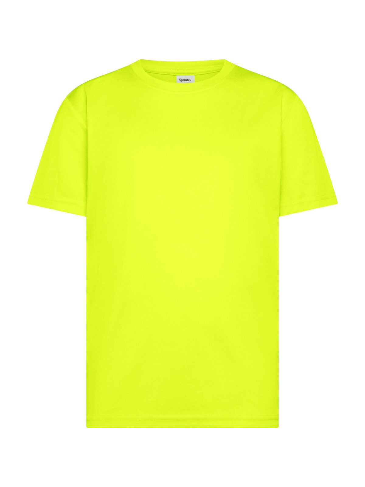 Contest Kids Kinder T-Shirt – Black Spider – Farbe yellow fluo – individuell veredelbar