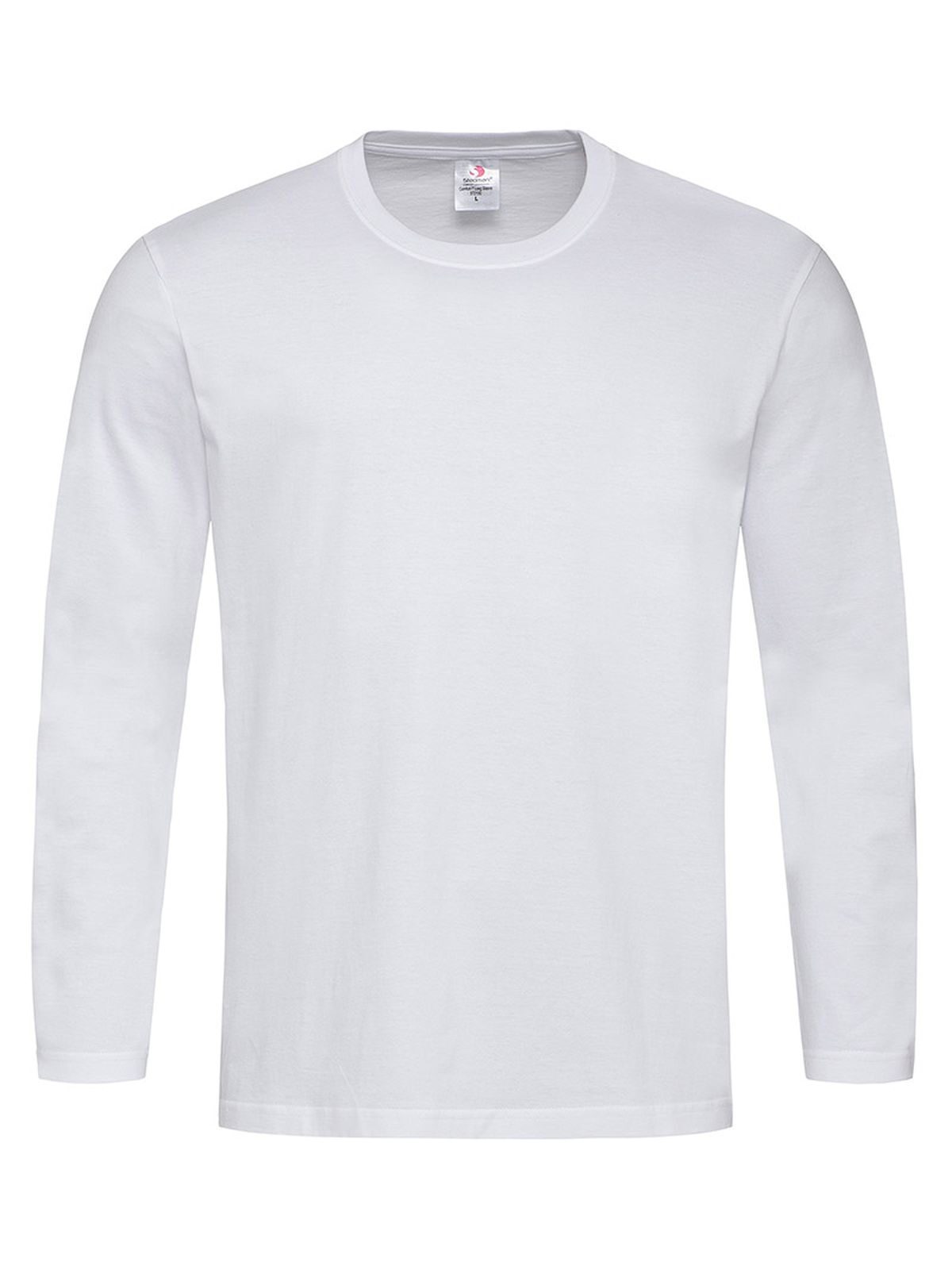 Comfort-T Long Sleeve T-Shirt – Stedman – Farbe Weiß – individuell veredelbar
