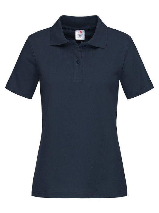 Polo da donna Damen Poloshirt – Stedman – Farbe blue midnight – individuell veredelbar