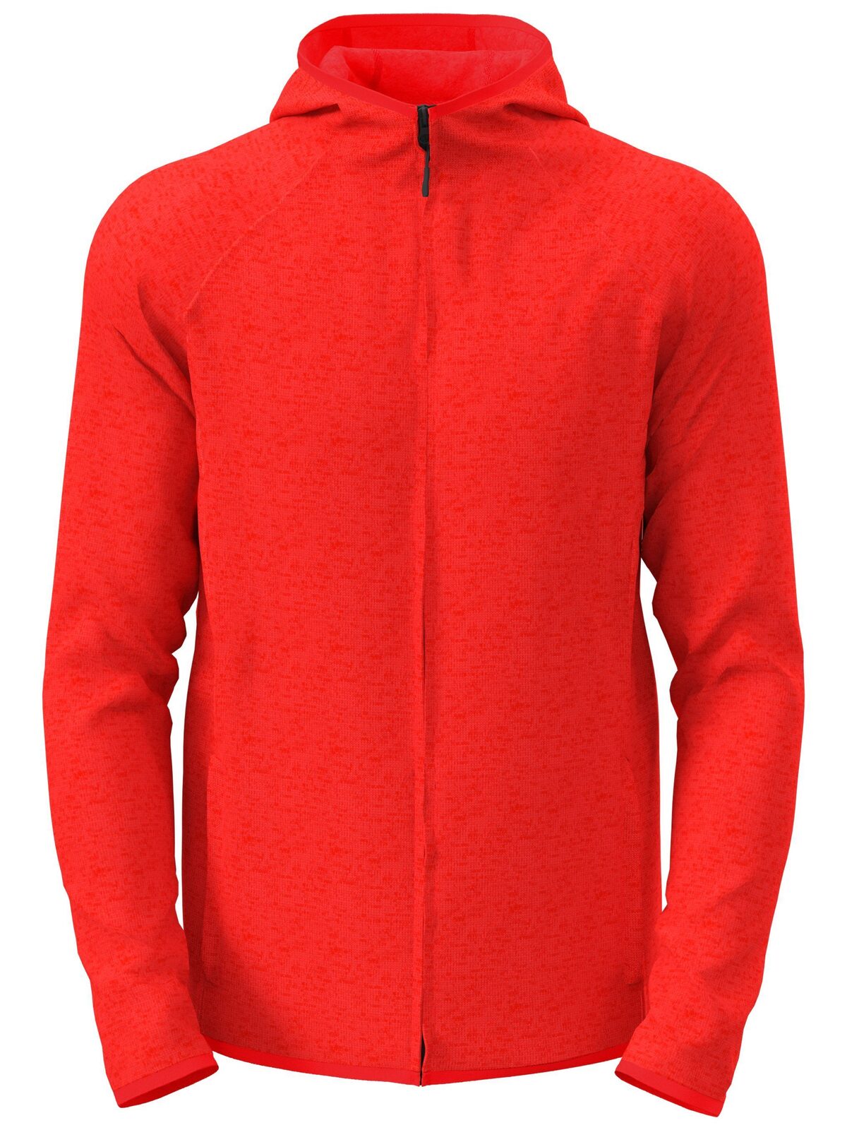 Lux Hooded Knit Fleece Jacket Herren – Stedman – Farbe scarlet red heather – individuell veredelbar
