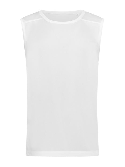 Active 140 Sleeveless T-Shirt – Stedman – Farbe Weiß – individuell veredelbar