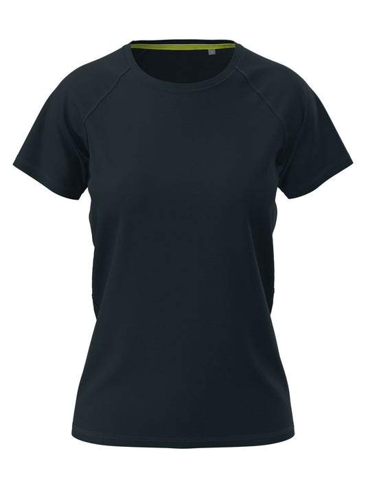 Active 140 Raglan Damen T-Shirt – Stedman – Farbe blue midnight – individuell veredelbar