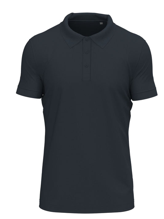 Stretch Polo Herren Poloshirt – Stedman – Farbe blue midnight – individuell veredelbar