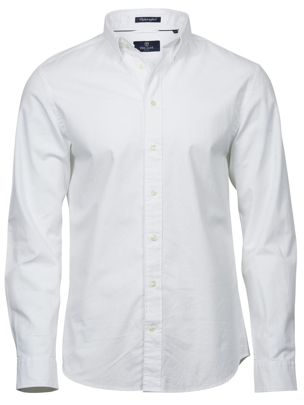 Perfect Oxford Shirt Hemd / Bluse – Tee Jays – Farbe Weiß – individuell veredelbar