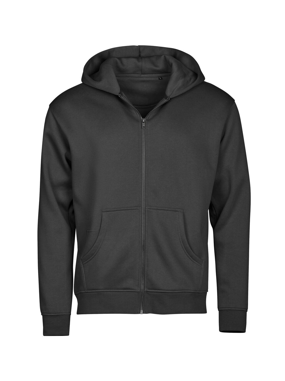 Urban Hooded Full Zip Sweatshirt Herren Sweatshirt / Hoodie – Tee Jays – Farbe Schwarz – individuell veredelbar