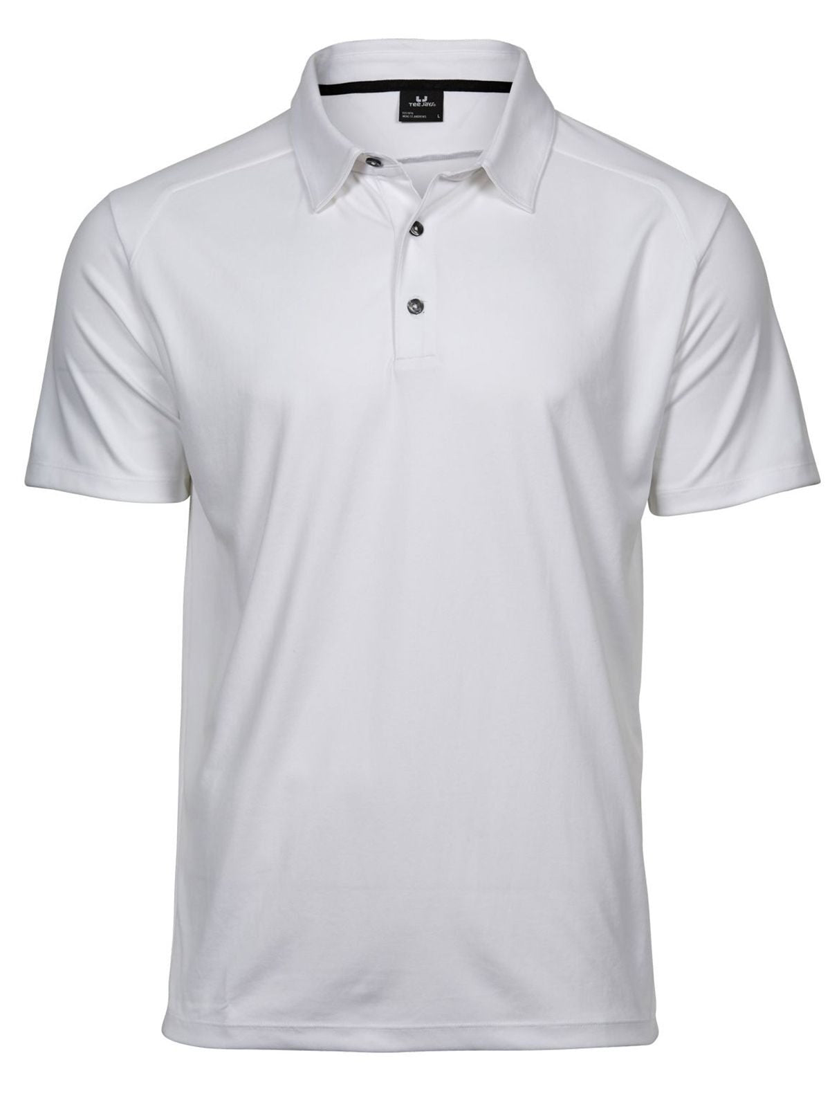 Luxury Sport Polo Herren Poloshirt – Tee Jays – Farbe Weiß – individuell veredelbar