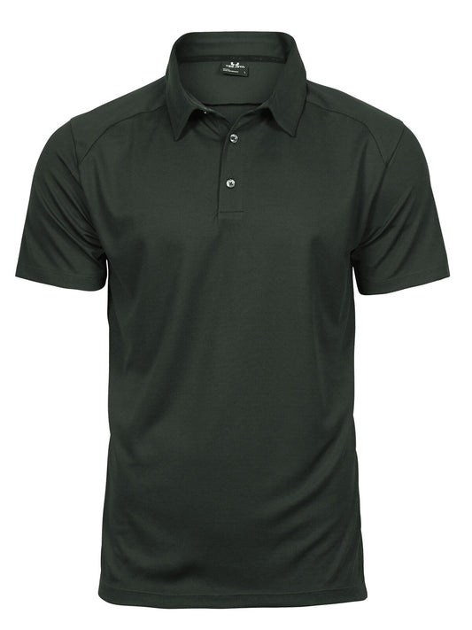 Luxury Sport Polo Herren Poloshirt – Tee Jays – Farbe Dunkelgrün – individuell veredelbar