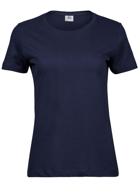 Soft Tee Damen T-Shirt – Tee Jays – Farbe Navy – individuell veredelbar
