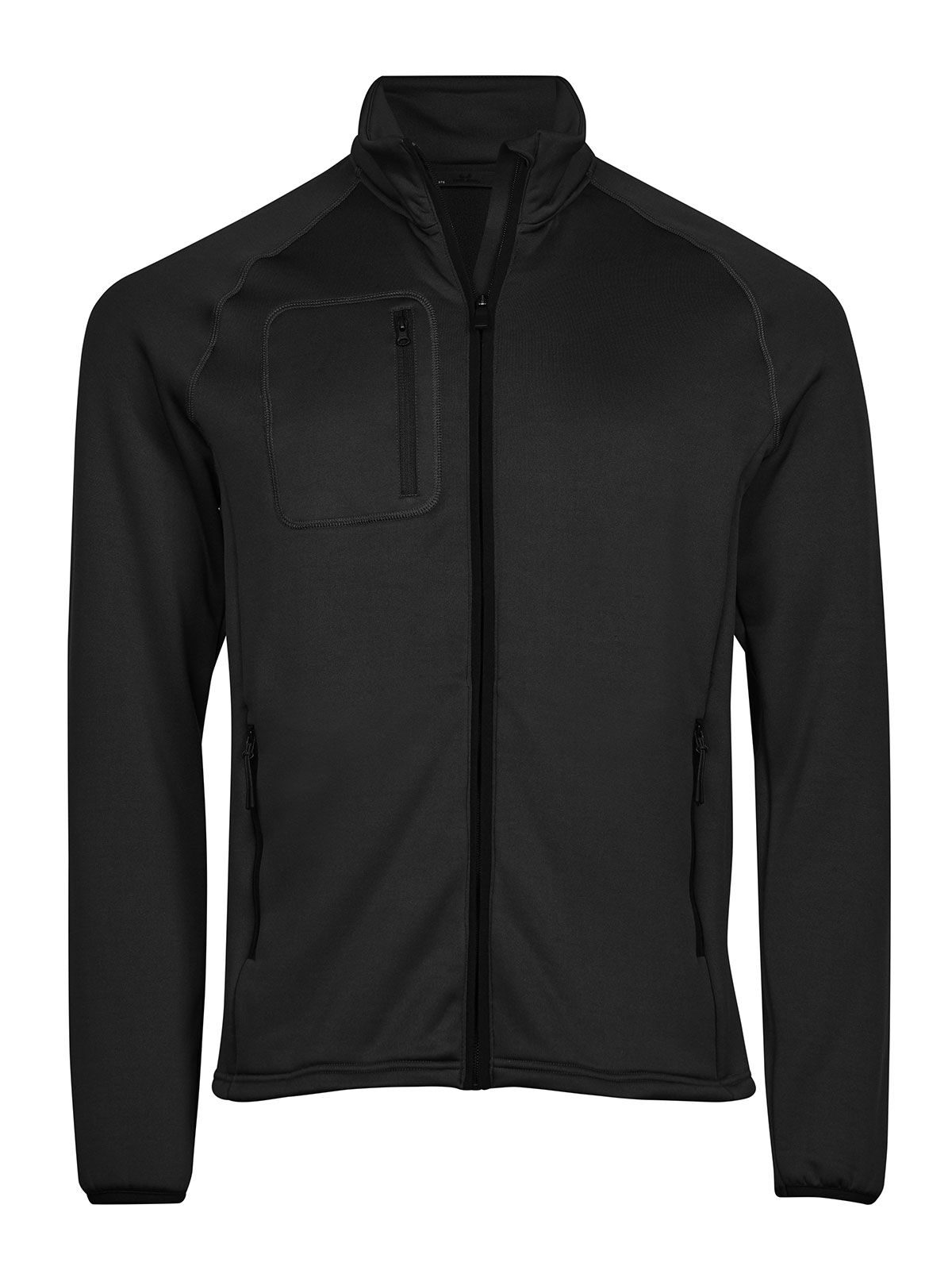 Stretch Fleece Herren – Tee Jays – Farbe Schwarz – individuell veredelbar