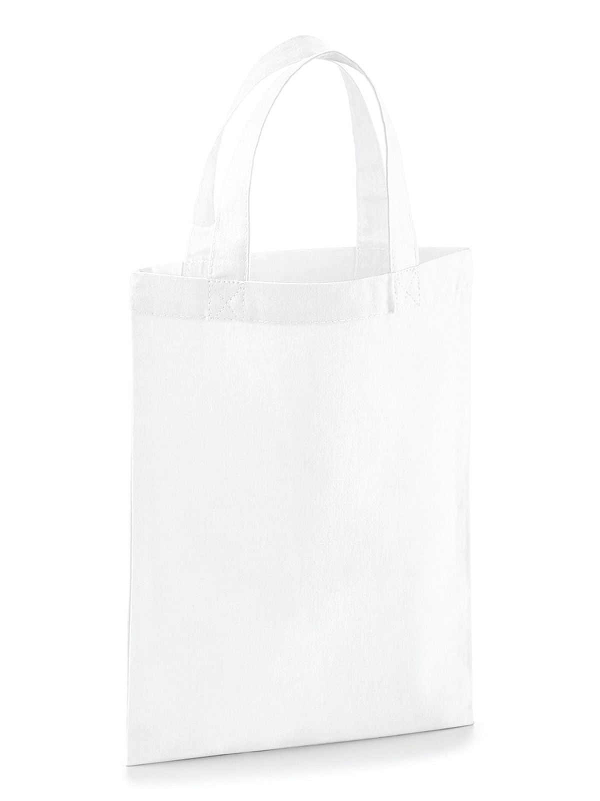 Cotton Party Bag for Life Herren Tasche / Rucksack – Westford Mill – Farbe Weiß – individuell veredelbar